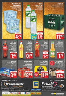Bier im E center Prospekt "Aktuelle Angebote" mit 24 Seiten (Kleve)