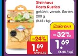 Pasta Rustica im Angebot bei Netto Marken-Discount in Jena Pasta Rustica Angebote von Steinhaus bei Netto Marken-Discount Jena für 1,69 €