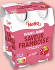 Yaourt à boire saveur framboise - Netto en promo chez Netto Yaourt à boire saveur framboise - Netto dans le catalogue Netto