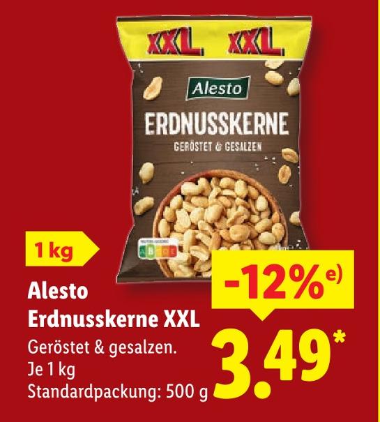 Erdnusskerne XXL