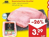 Bayerisches Puten-Brustfilet Angebote von Gut Ponholz bei Netto Marken-Discount Regensburg für 3,29 €