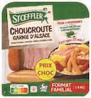 Choucroute Garnie d'Alsace VPF VBF - Stoeffler en promo chez Super U Dunkerque à 10,90 €