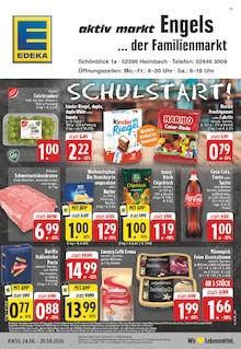 EDEKA Heimbach Prospekt der aktuellen Woche, gültig von 24.08.2026 bis 29.08.2026 Aktueller EDEKA Heimbach Prospekt "Aktuelle Angebote" mit 28 Seiten