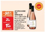 AOP Côtes du Rhône Rosé - Pierre Baltier à 1,49 € dans le catalogue Netto