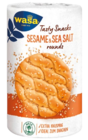Tasty Snacks Sesame & Sea Salt Rounds Angebote von Wasa bei REWE Erftstadt für 1,99 €