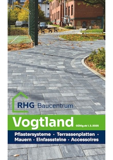 RHG Baucentrum Prospekt Vogtland mit 12 Seiten