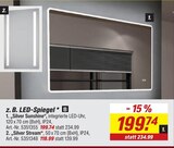 LED-Spiegel Silver Sunshine Angebote bei toom Baumarkt Göttingen für 118,99 €