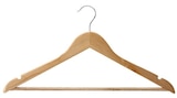 Brico Dépôt Peipin - Promo Lot de 6 cintres en bois courbés l. 45 cm Promo Lot de 6 cintres en bois courbés l. 45 cm à 4,99 € dans le catalogue Brico Dépôt à Peipin