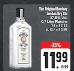 The Original Bombay London Dry Gin Angebote von Bombay bei EDEKA Plauen für 11,99 €