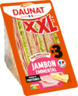 SANDWICH XXL JAMBON EMMENTAL DAUNAT - DAUNAT dans le catalogue Auchan Hypermarché