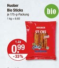 Bio Sticks von Huober im aktuellen V-Markt Prospekt für 0,99 €