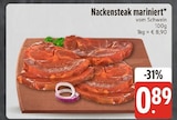 Nackensteak mariniert bei E center im Gaimersheim Prospekt für 0,89 €