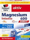 Magnesium Intense 600 + D3 Beutel 20 St Angebote von Doppelherz bei dm-drogerie markt Chemnitz für 5,45 €