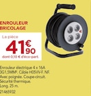 Gedimat Marssac-sur-Tarn - Promo Enrouleur Bricolage Promo Enrouleur Bricolage à 41,90 € dans le catalogue Gedimat à Marssac-sur-Tarn