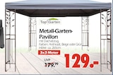 Metall-Garten-Pavillon Angebote von Top Garten bei Wreesmann Dresden für 129,00 €