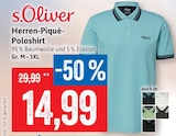 Kaufhaus Stolz - Herren-Piqué-Poloshirt Angebot im Prospekt Herren-Piqué-Poloshirt bei Kaufhaus Stolz im Prospekt "" für 14,99 €