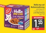 Hello my cat Katzennahrung von Gut & Günstig im aktuellen EDEKA Prospekt für 1,55 €