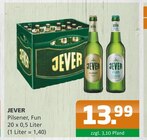 JEVER Pilsener, Fun bei Getränke A-Z im Panketal Prospekt für 13,99 €