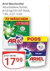Waschmittel im Angebot bei GLOBUS in Oberhausen Waschmittel Angebote von Ariel bei GLOBUS Oberhausen für 17,99 €