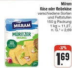 nah und gut Trautskirchen - Käse oder Reibekäse Angebot im Prospekt Käse oder Reibekäse bei nah und gut im Trautskirchen Prospekt für 1,69 €