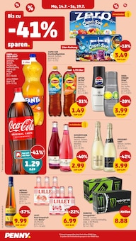 Coca Cola im aktuellen Penny Prospekt (Ratingen) Coca Cola im Penny Prospekt "Wer gĂĽnstig will, muss Penny." mit 36 Seiten (Ratingen)