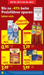 Teegetränk im Lidl Prospekt Teegetränk im Lidl Prospekt "LIDL LOHNT SICH" auf Seite 60