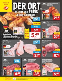 Braten im Netto Marken-Discount Prospekt "Aktuelle Angebote" auf Seite 18