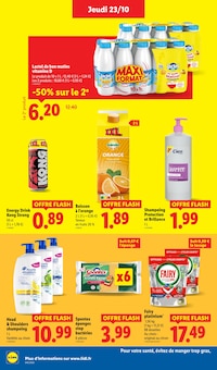 Promotion Graine dans le prospectus Lidl, valable du 23/10/2025 au 29/10/2025 Promo Graine dans le catalogue Lidl du moment à la page 20