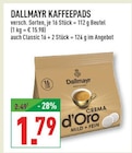 DALLMAYR KAFFEEPADS Angebote von Dallmayr bei Marktkauf Haltern am See für 1,79 €