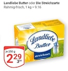Butter im Angebot bei GLOBUS in Nettetal Butter Angebote von Landliebe bei GLOBUS Nettetal für 2,29 €