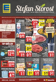 EDEKA Prospekt der Woche "Aktuelle Angebote" Seite 1, 23.02.2026 bis 28.02.2026 für Eschweiler Aktueller EDEKA Prospekt "Aktuelle Angebote" Seite 1 von 28 Seiten für Eschweiler