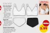 BHs ohne Bügel im Penny Prospekt BHs ohne Bügel von Savarie im aktuellen Penny Prospekt für 5,99 €