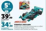 Formule 1 - Meccano en promo chez Super U Formule 1 - Meccano dans le catalogue Super U