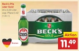 Pils Angebote von Beck's bei Netto Marken-Discount Friesoythe für 11,49 €