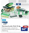 Gemüseschneider Chef, 16-tlg. von Nicer Dicer im aktuellen ALDI SÜD Prospekt für 34,99 €