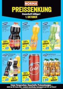 Cola im aktuellen Norma Prospekt (Neuwied) Cola im Norma Prospekt "Mehr fürs Geld" mit 27 Seiten (Neuwied)