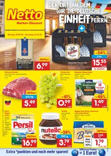 Nutella im Netto Marken-Discount Prospekt "Aktuelle Angebote" mit 58 Seiten (Worms)