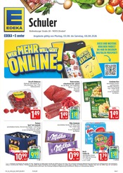 E center Supermarkt Prospekt der aktuellen Woche mit 38 Seiten, gültig von 03.08.2026 bis 08.08.2026, in Zirndorf und Umgebung Aktueller E center Supermarkt Prospekt in Zirndorf und Umgebung, "Wir lieben Lebensmittel!" mit 38 Seiten, 03.08.2026 - 08.08.2026