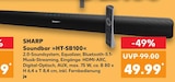 Soundbar HT-SB100 Angebote von SHARP bei Kaufland Pfungstadt für 49,99 €