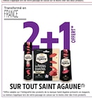 Promo 2+1 offert sur tout saint agaune à  dans le catalogue Intermarché à Pont-Aven