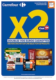 Catalogue Supermarchés de Carrefour à Rhodon Prospectus Carrefour à Rhodon, "Carrefour", 100 pages, 29/12/2025 - 12/01/2026