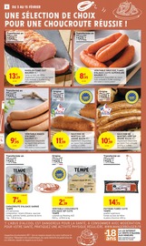 Saucisse Angebote im Prospekt "JUSQU'À -60% DE REMISE IMMÉDIATE SUR LE 2ÈME" von Intermarché Express auf Seite 8