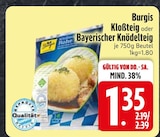 Klosteig im EDEKA Prospekt Klosteig von Burgis im aktuellen EDEKA Prospekt für 1,35 €