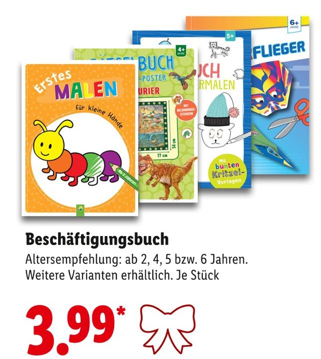 Beschäftigungsbuch