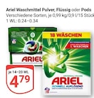 Waschmittel Pulver im Angebot bei GLOBUS in Neubrandenburg Waschmittel Pulver Angebote von Ariel bei GLOBUS Neubrandenburg für 4,79 €