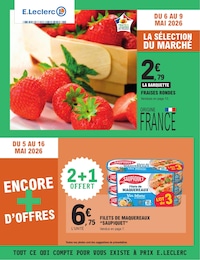Catalogue E.Leclerc "TOUT CE QUI COMPTE POUR VOUS EXISTE À PRIX E.LECERC" à Clamecy et alentours, 24 pages, 05/05/2026 - 16/05/2026