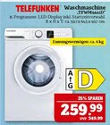 Aktuelles Waschmaschine "TEWM4441D" Angebot bei Marktkauf in Coburg ab 259,99 €