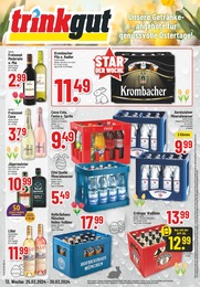 Aktueller Trinkgut Getränkemärkte Prospekt für Waldorf: Aktuelle Angebote mit 10} Seiten, 25.03.2024 - 30.03.2024