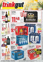 Aktueller Trinkgut Getränkemarkt Prospekt in Saffig und Umgebung, "Aktuelle Angebote" mit 10 Seiten, 25.03.2024 - 30.03.2024