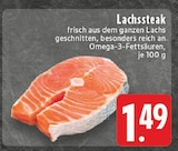 Lachssteak im Angebot bei EDEKA in Velbert Lachssteak Angebote bei EDEKA Velbert für 1,49 €